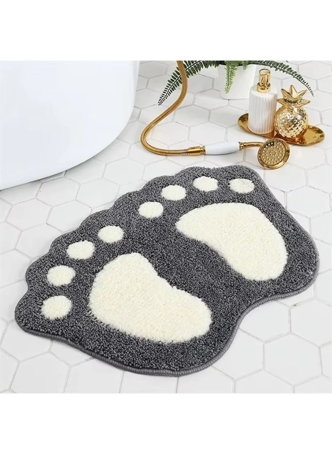 EBREEZZ Premium Plush Bathroom Mat – Ultra Soft, Non-Slip & Highly Absorbent – Machine Washable Floor Rug - Image 1